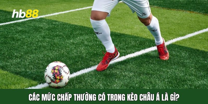 Những mức chấp thường thấy trong handicap